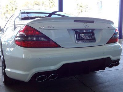 SL63 AMG Convertible Performance Package P30 Panorama roof Diamond White, image 8