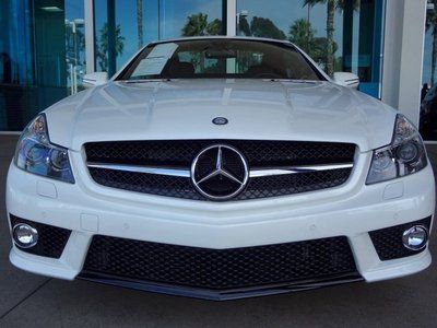 SL63 AMG Convertible Performance Package P30 Panorama roof Diamond White, image 13