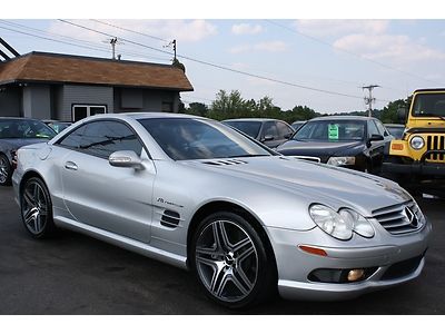 2003 mercedes-benz sl 55 amg 493 horsepower beautiful car runs amazing