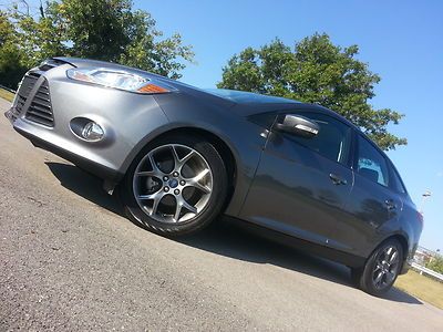 2013 ford focus sport se titanium wheels leather sunroof sync theft recovered