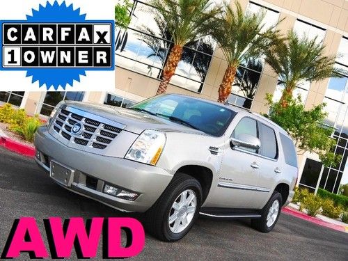 2007 escalade luxury 79k. awd 1 owner 3rd seat navi dvd backup camera no reserve