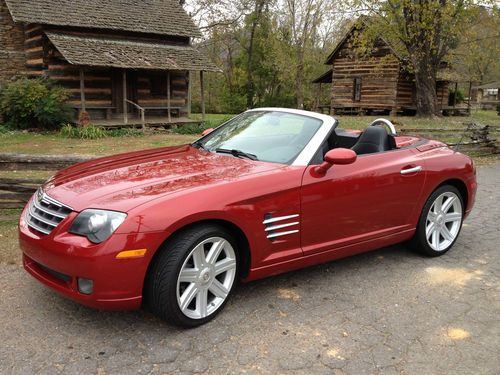 2005 chrysler crossfire limited roadster convertible 2-door 3.2l