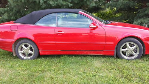 Awesome 2001 RED Mercedes convertible!, image 3