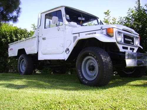 Rare Peculiar 1979 Toyota Land Cruiser FJ45 Pick Up Truck Strai 6cyl Diesel 4X4, US $29,950.00, image 4