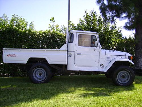Rare Peculiar 1979 Toyota Land Cruiser FJ45 Pick Up Truck Strai 6cyl Diesel 4X4, US $29,950.00, image 5