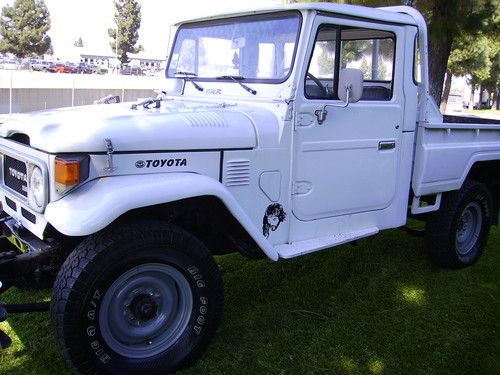 Rare Peculiar 1979 Toyota Land Cruiser FJ45 Pick Up Truck Strai 6cyl Diesel 4X4, US $29,950.00, image 23
