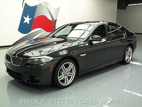 2012 bmw 535i sport twin turbo sunroof nav rear cam 26k texas direct auto