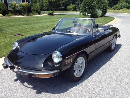 1974 alfa romeo spider veloce convertible 2-door 2.0l