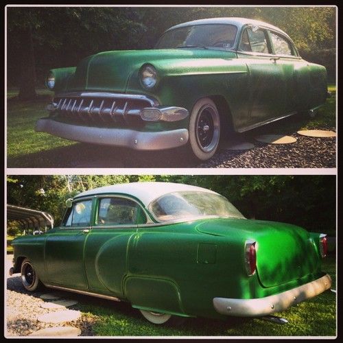 1954 54 chevy kustom leadsled rat rod ratrod 350/th400 daily driven