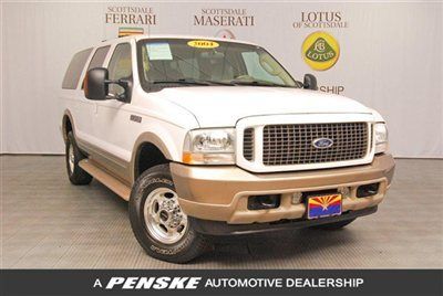 2004 ford excursion 4x4 diesel~eddie bauer edition~htd seats~park sensors~one ow