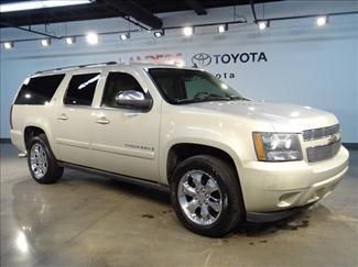 2007 chevy suburban ltz 4x4 leather heated seats nav dvd sunroof 2nd row buckets