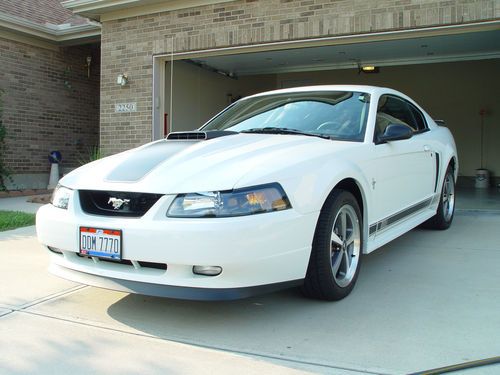 2003 ford mustang mach 1 less than 8,000 original miles.  no reserve.