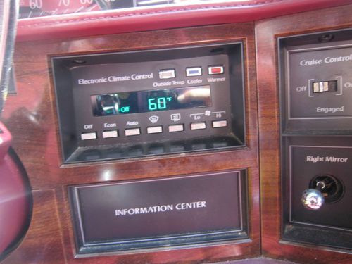 1988 Cadillac DeVille Base Sedan 4-Door 4.5L, image 16