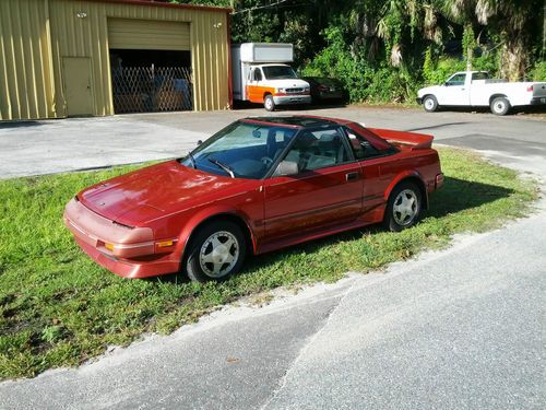 1988 toyota mr2 t-top unrestored original condition daily driver