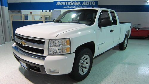 08 silverado lt ex cab z71 4x4 1lt full pwr liner tow pckg runs/drives new wrnty