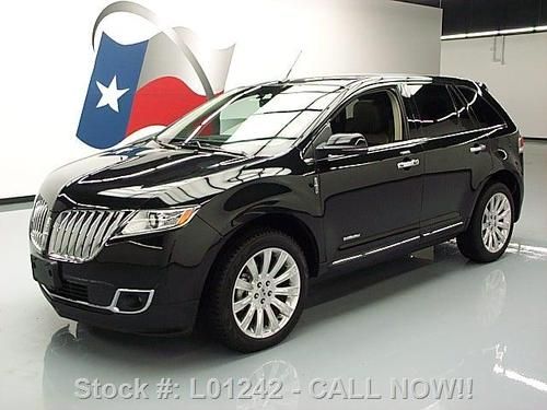 2013 lincoln mkx ltd awd pano sunroof nav dvd 20's 39k texas direct auto