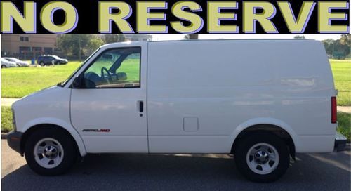 2002 chevrolet astro cargo van awd low miles-91k very clean +tool boxes florida