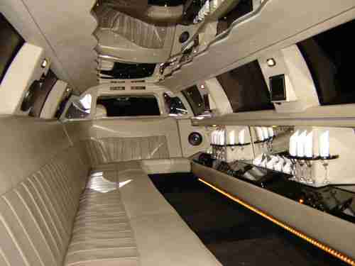 2003 lincoln town car 180'' stretch 14 passenger limo, image 4