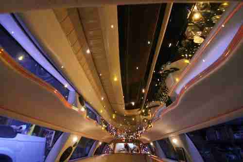 2003 lincoln town car 180'' stretch 14 passenger limo, image 14