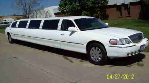 2003 lincoln town car 180'' stretch 14 passenger limo, image 15