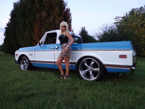 1972 chevrolet cheyenne super c10 350 v8 auto, ac, ps, pb,  short bed