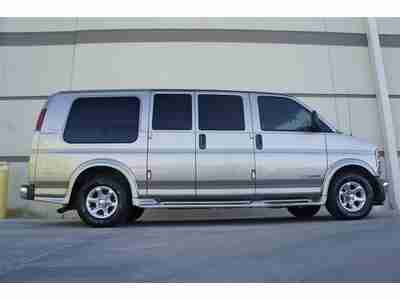 GMC SAVANA CONVERSION VAN EXPLORER LIMITED TV/DVD AMERICAN RACING WOOD !!!!!, US $7,995.00, image 11