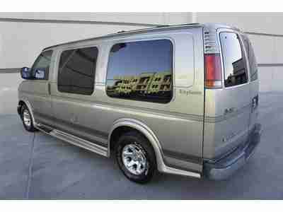 GMC SAVANA CONVERSION VAN EXPLORER LIMITED TV/DVD AMERICAN RACING WOOD !!!!!, US $7,995.00, image 14