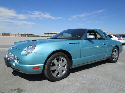 2002 teal automatic v8 leather miles:10k convertible