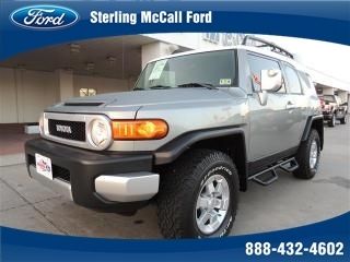 2011 toyota fj cruiser 4wd 4x4 leather bluetooth sat radio am/fm/cd roof rack