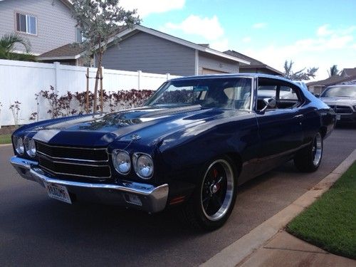 1970 chevelle v8/383 stroker,with 63,000 original miles, baer brakes trades+$?