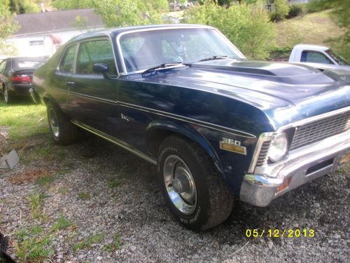 Classic 1974 chevrolet nova street rod  v-8 automatic