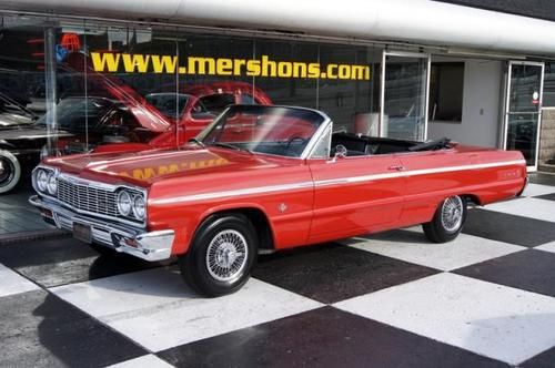 '64 impala ss 409 complete restoration 4 speed