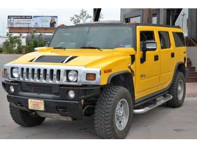 2006 hummer h2 4dr wgn 4x4 automatic heated leather seats bose sound system tx