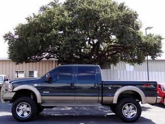 Power stroke diesel lifted pocket flares grille power heated sunroof we finance