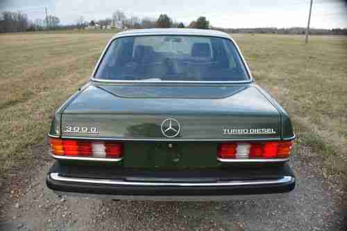 1983 Mercedes-Benz 300D Turbo-Diesel rare color, US $3,750.00, image 6
