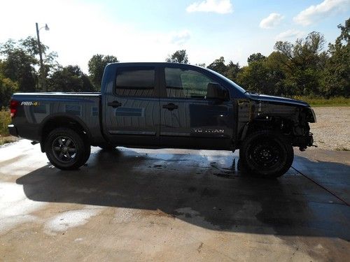 PRO-4X Luxury, Navigation, Backup Camera, HTD Leather, Salvage Repairable EZ Fix, US $17,900.00, image 7