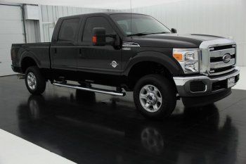 2012 xlt 6.7 v8 diesel crew cab 4x4 16k low miles cruise trailer brake