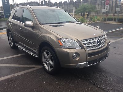 2010 mercedes benz ml550 only 5k miles p02 lighting pkg cooled seats parktronic