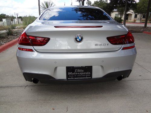 2013 bmw 640i m sport pkg gran-coupe cpo certified