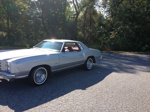 1977 chevy monte carlo one owner
