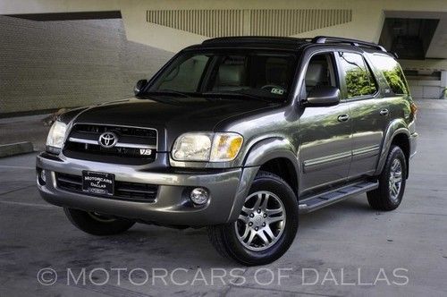 2007 toyota sequoia sr5 tv/dvd rear ac sunroof jbl sound system running boards
