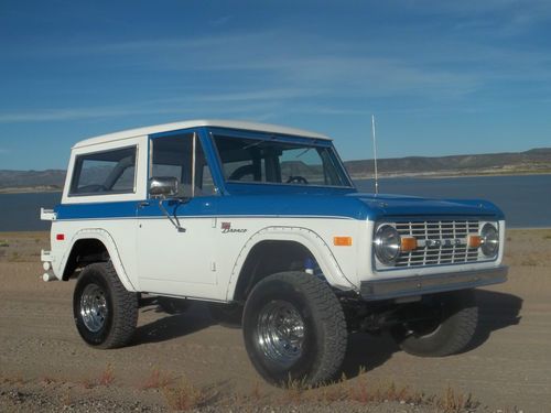 1974 ford bronco sport "302 v8" beautiful &amp; ready to drive