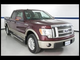 10 f150 supercrew lariat 4x2, 5.4l v8, auto, leather, clean 1 owner!