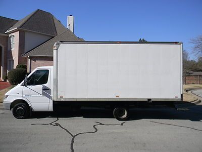 04 sprinter 3500 16' supreme corp. box truck 2.7l 15 mercedes-benz diesel