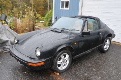 1982 porsche 911 sc targa project / "roller" low miles, no reserve, 65 photos