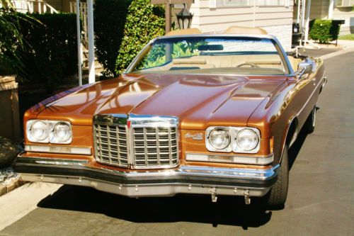 1974 pontiac bonneville granville convertible