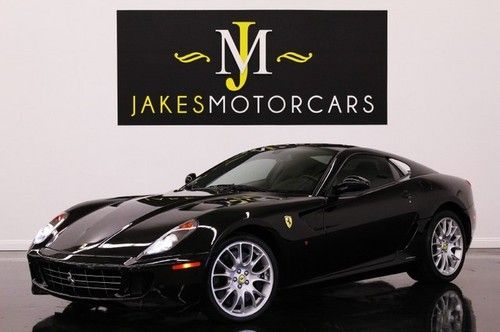 2008 ferrari 599 gtb, only 6300 miles, nero daytona black, highly optioned car!!