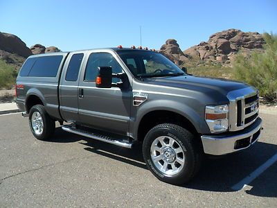 2008 ford f350 lariat extcab 4x4 6.4l powerstroke diesel leather &amp; heated seats