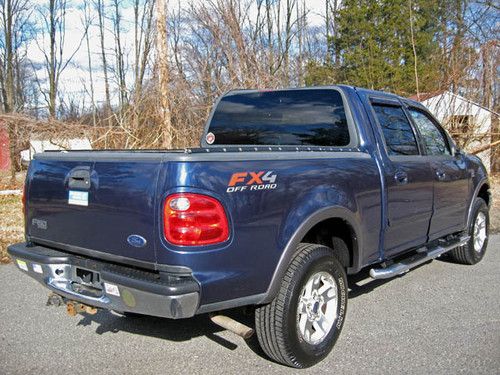 2003 ford f150 4x4 super crew cab runs great no reserve!