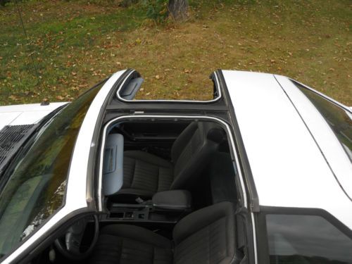 1987 Ford Mustang LX T-Top White with Black Interior, US $2,500.00, image 5